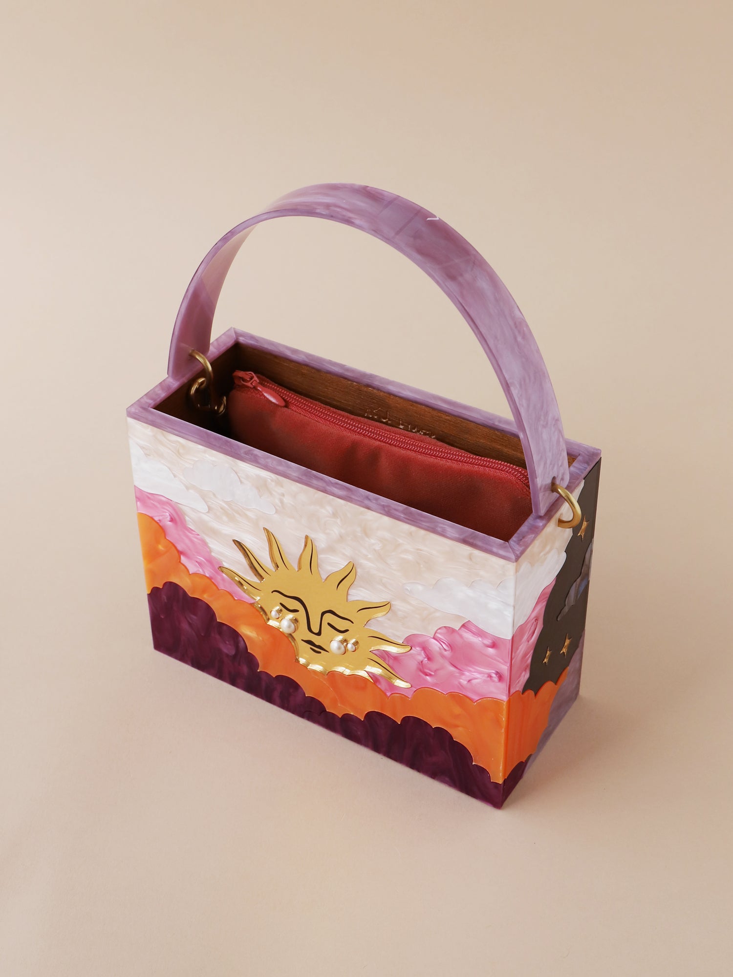 Velvet Zip Pouch
