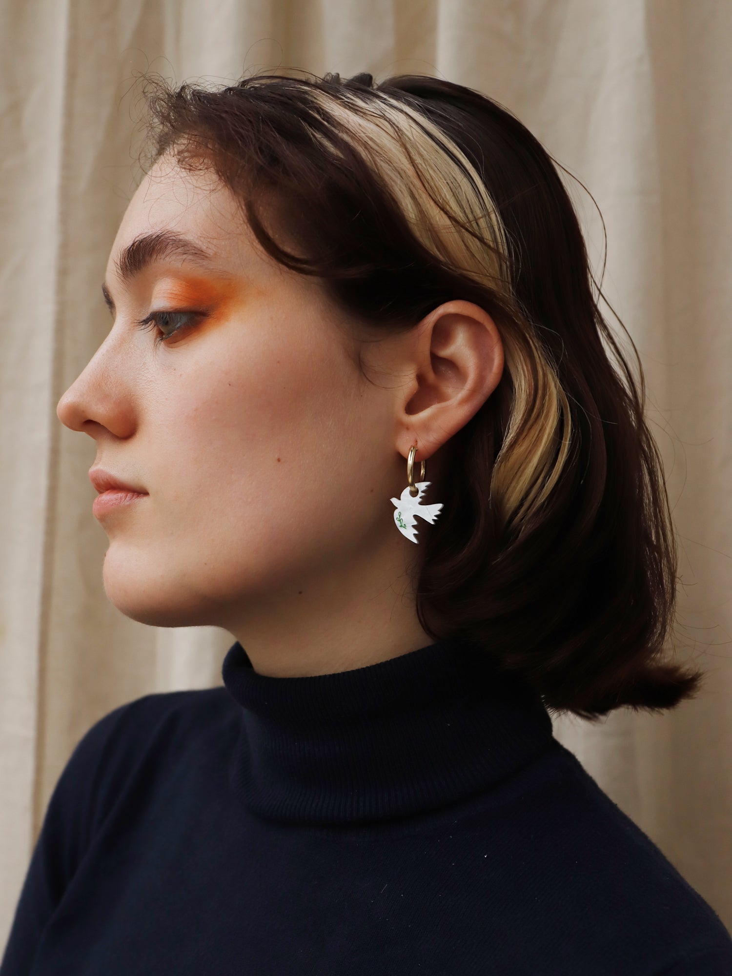 Dove Charm Hoops - Medical Aid for Palestinians Fundraiser