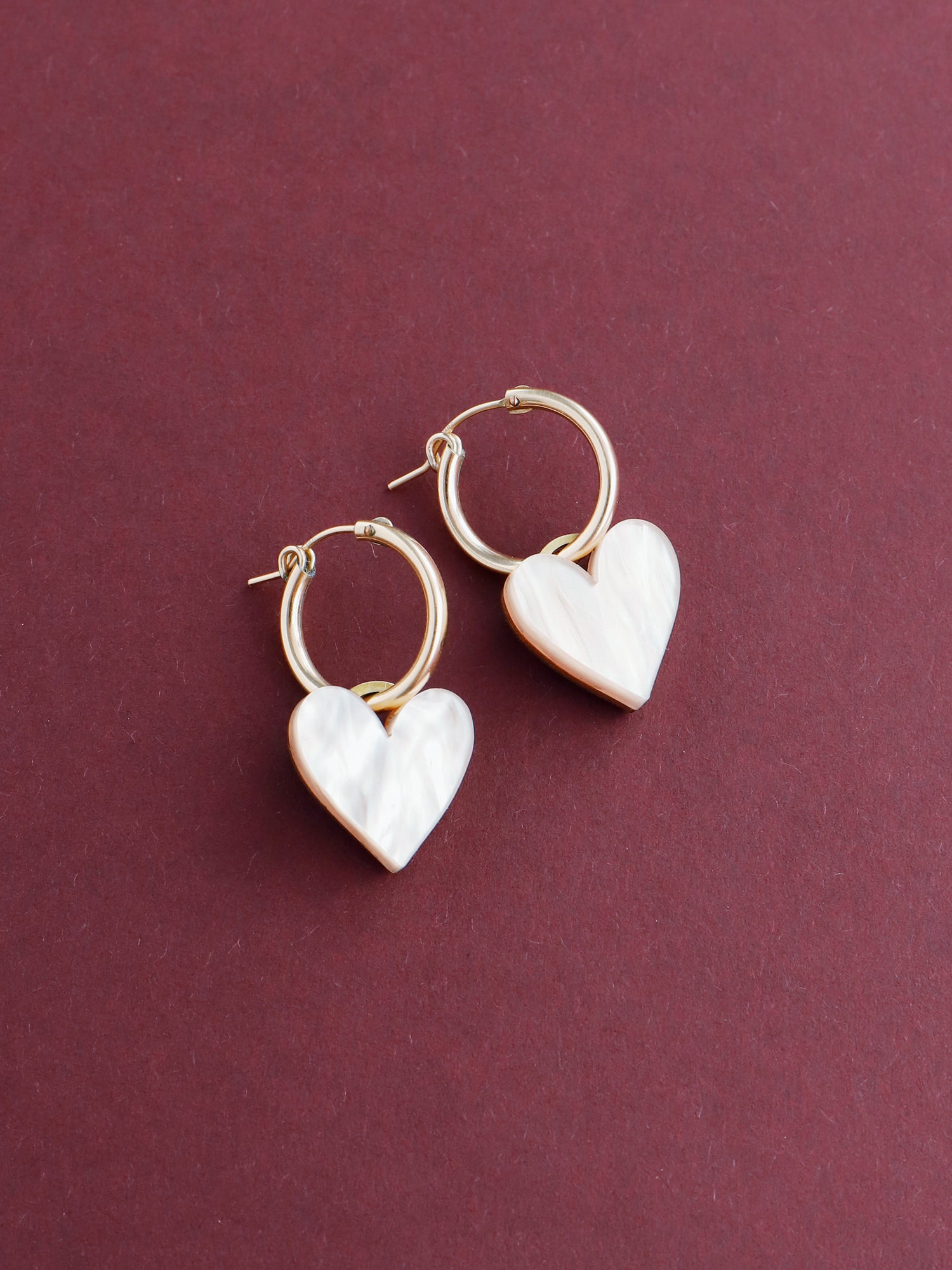 Jessie Hoops in Cream