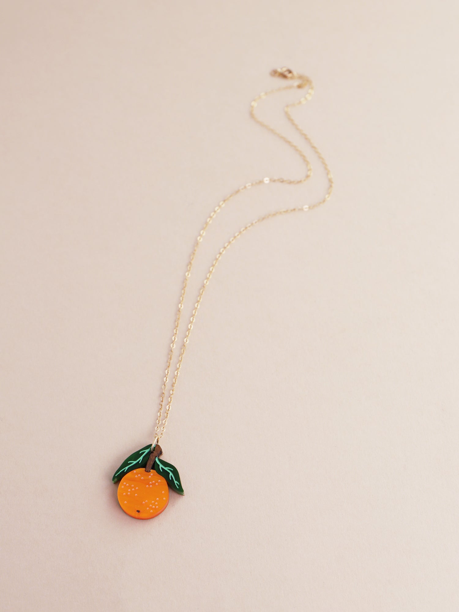 Orange Necklace