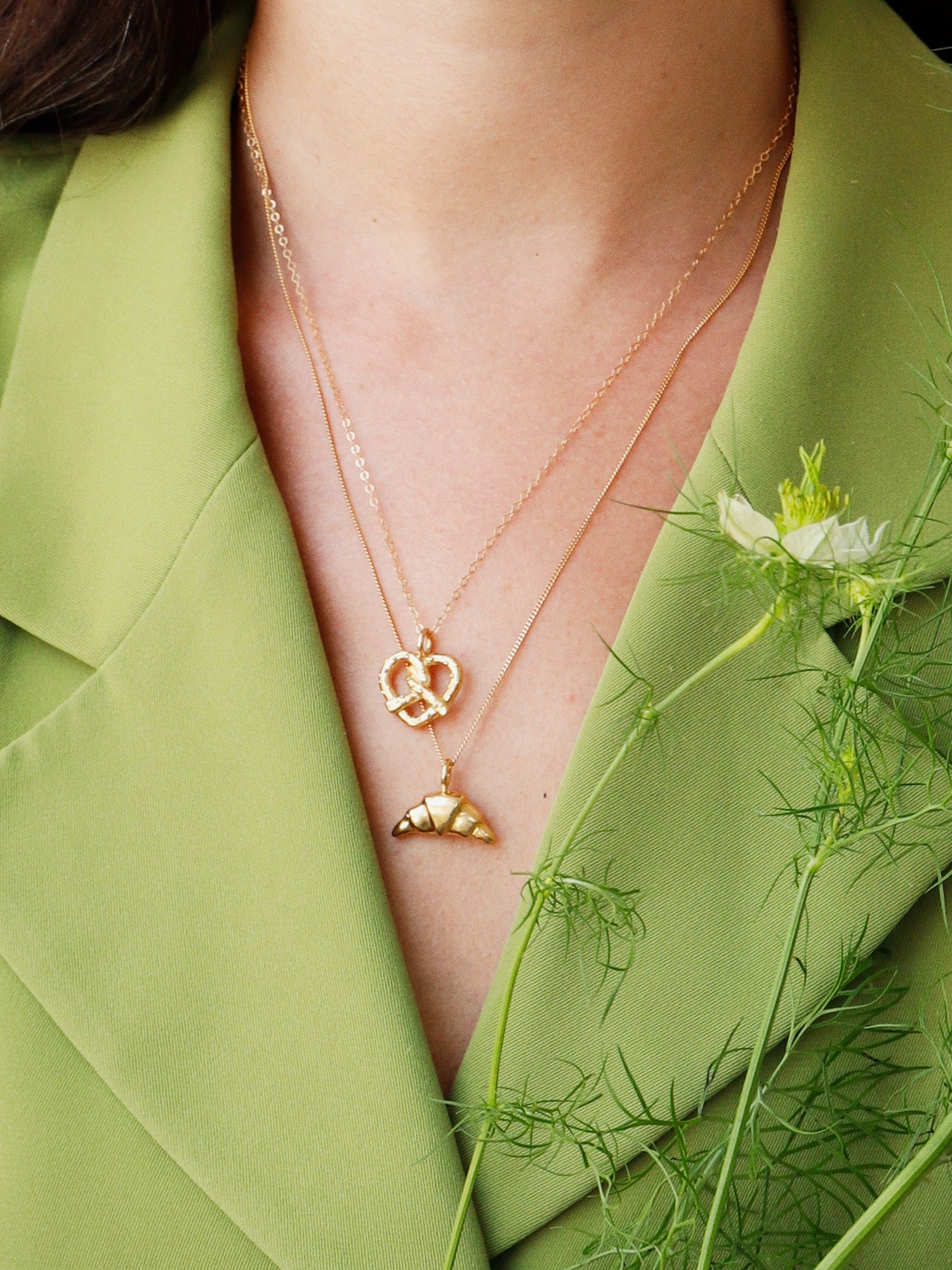 Pretzel Necklace