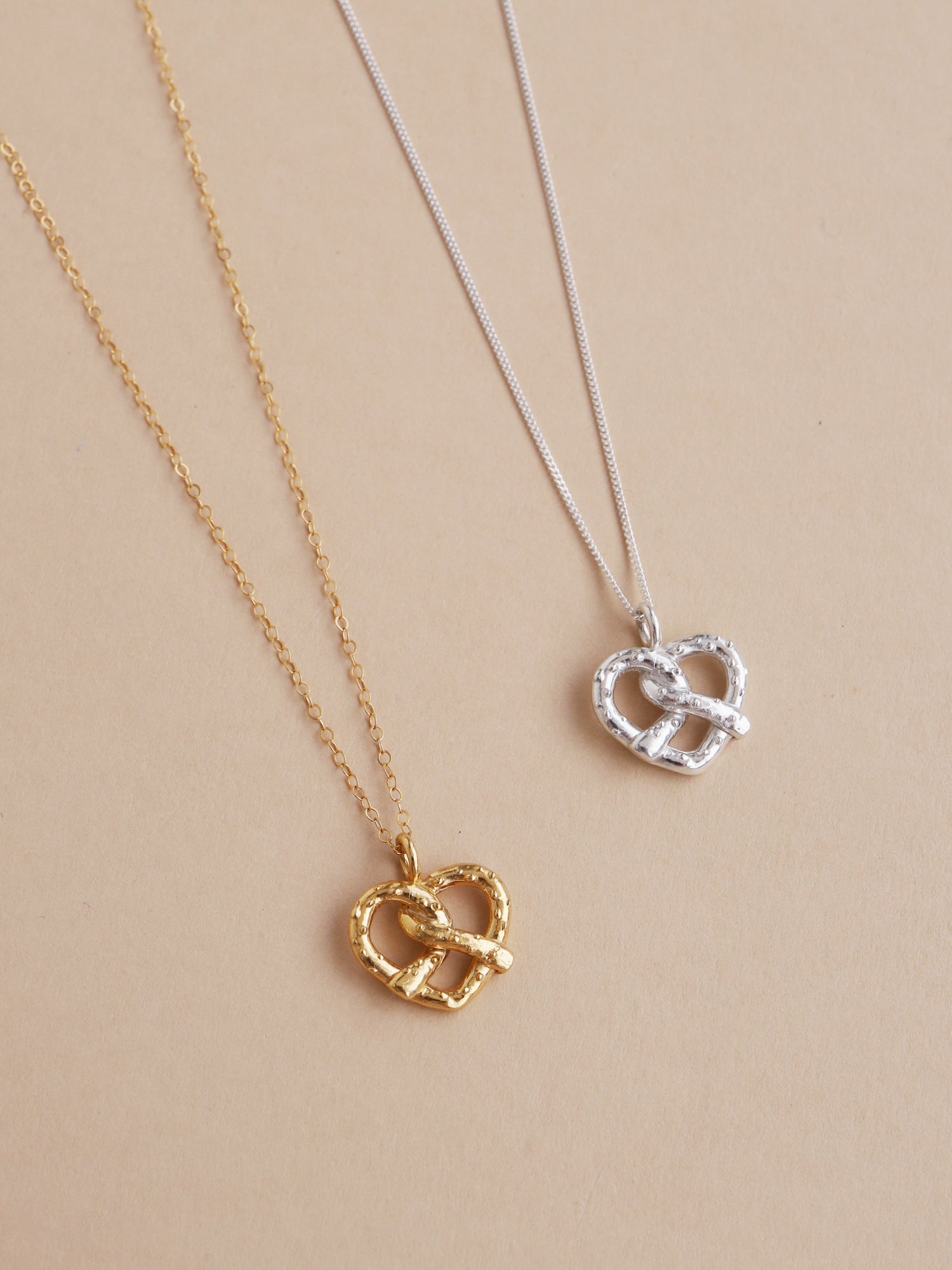 Pretzel Necklace
