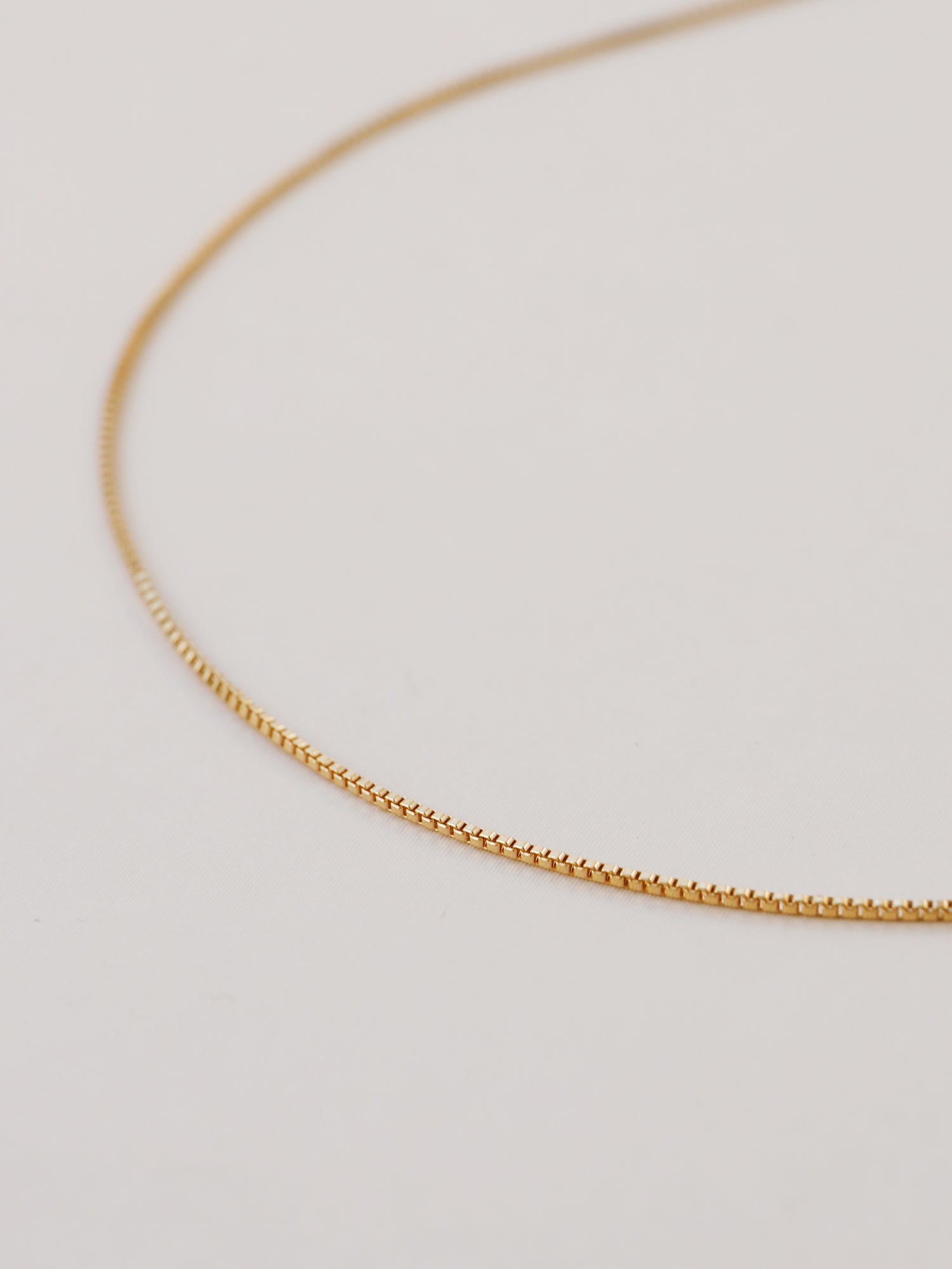Gold-Filled Box Chain