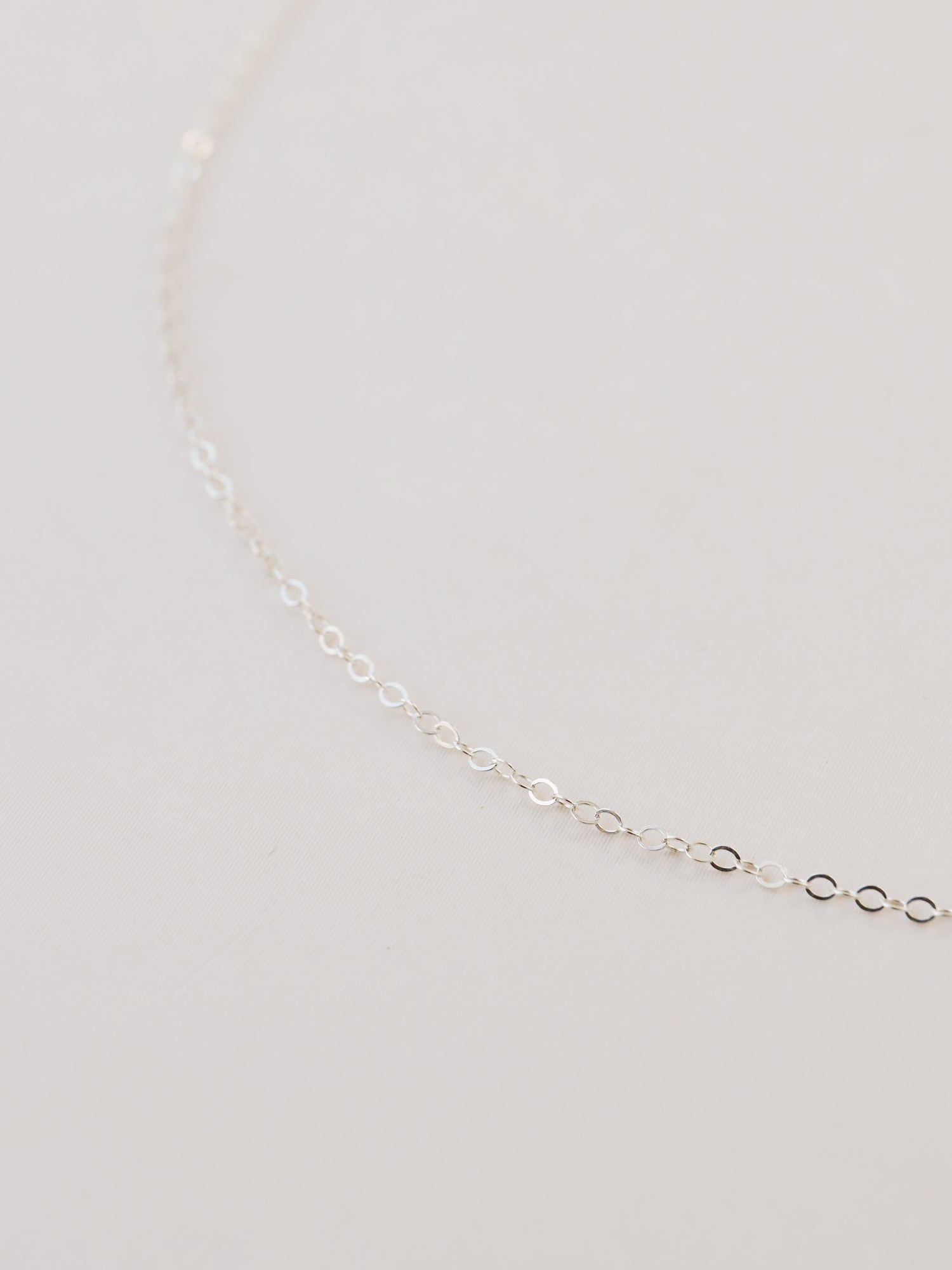 Sterling Silver Flat Cable Chain
